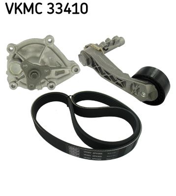 SKF Wasserpumpe + Keilrippenriemensatz (VKMC 33410) Thumbnail